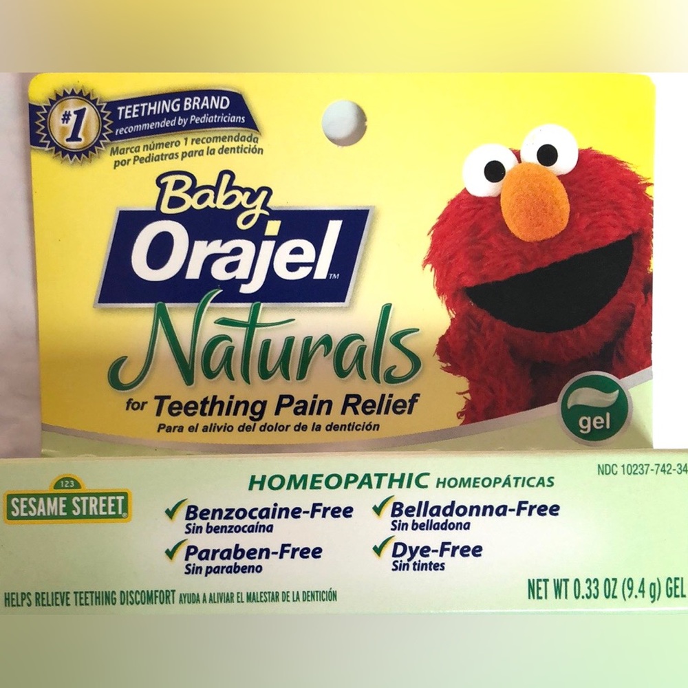Baby Orajel Homeopathic Naturals for Teething Pain Relief .33oz